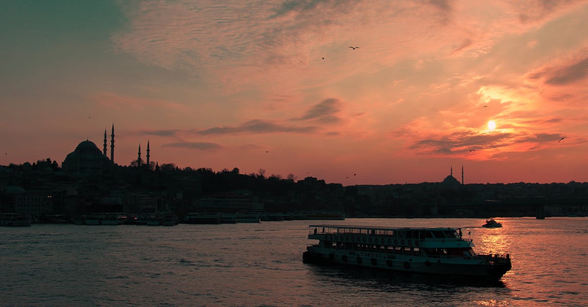 12 hour stopover in Istanbul (Atatürk) - The Silhouette of the City During the Sunset