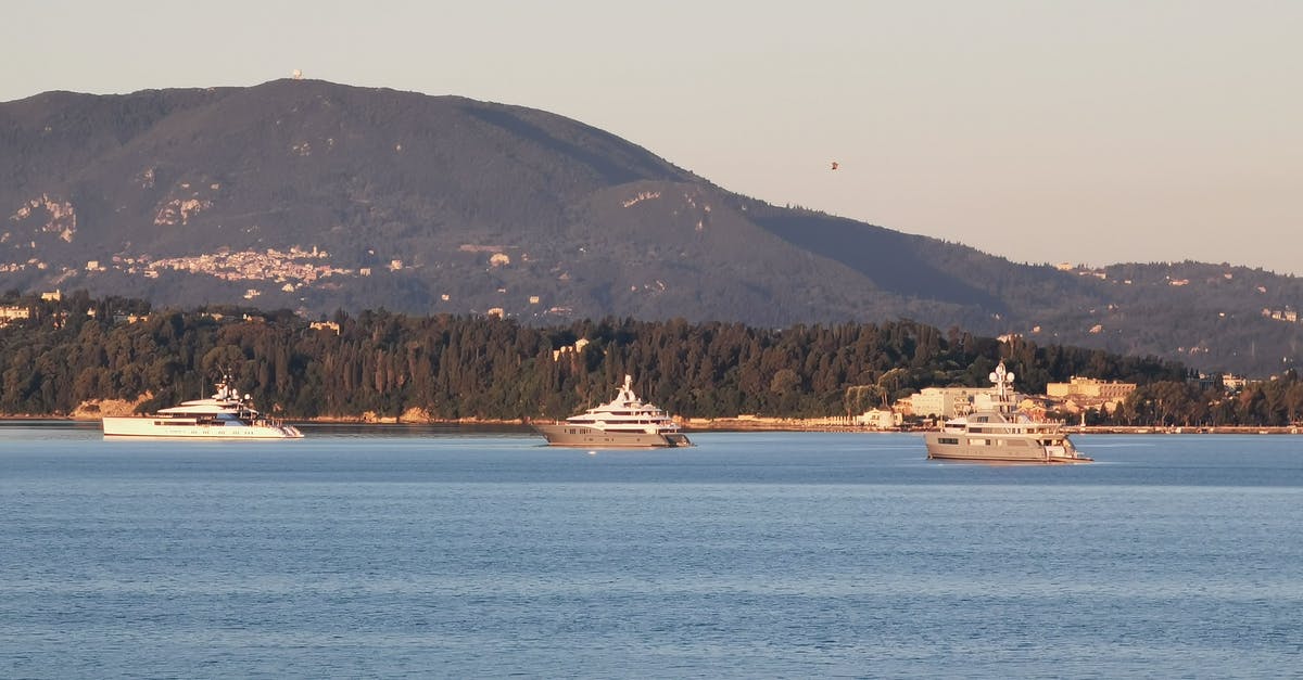 144hr Chinese Exemption - Cruising Tianjin to Shanghai? - White Boat on Sea Near Mountain