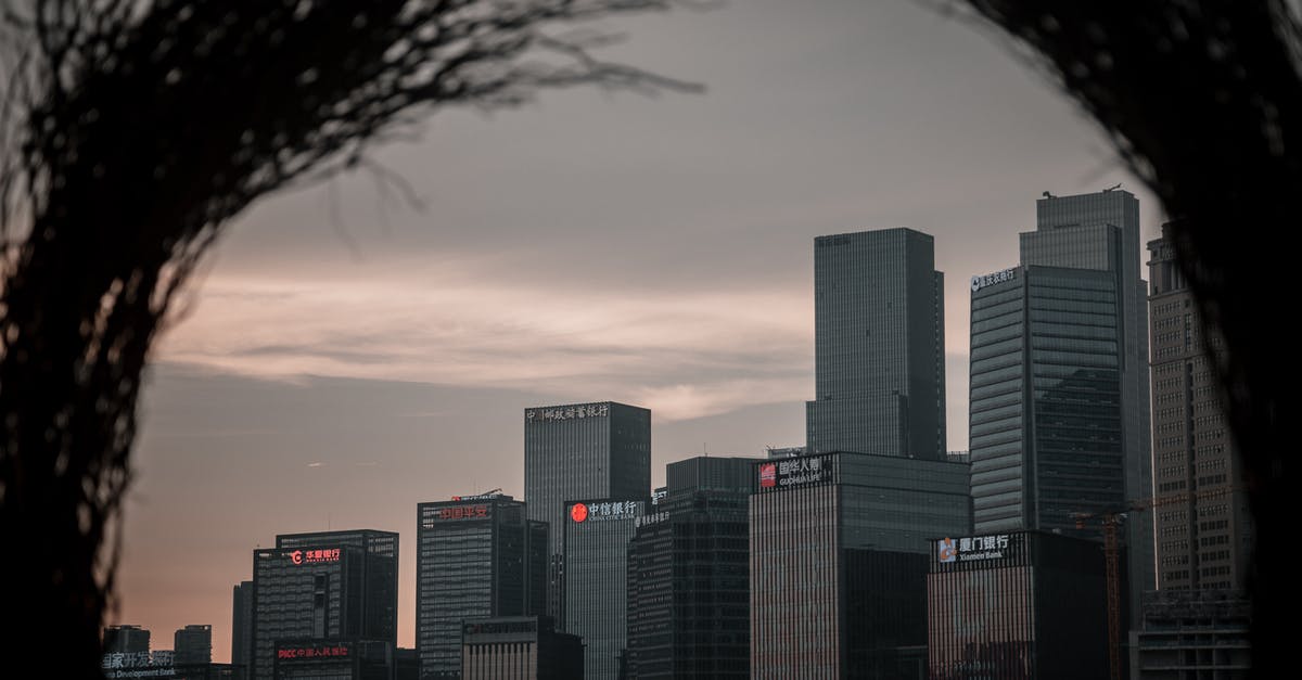 24 Hour TWOV in China - City Buildings Under the Gray Sky