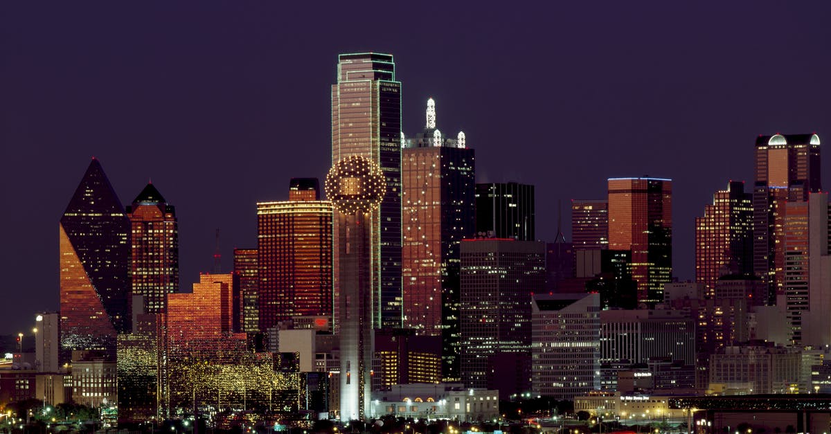 5.5-hour layover in Dallas (DFW) - Brown Building With Lights on During Night Time