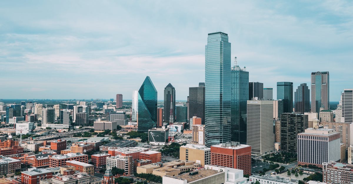 5.5-hour layover in Dallas (DFW) - Aerial Photo Of City Buildings