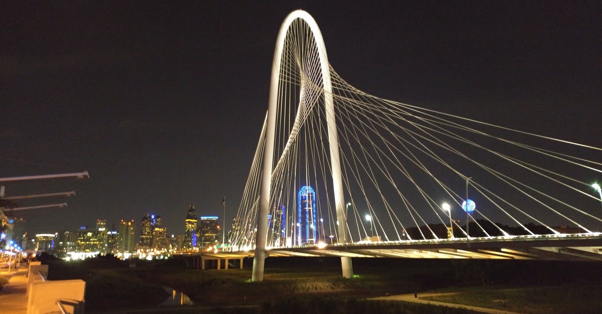 5.5-hour layover in Dallas (DFW) - Lighted Bridge