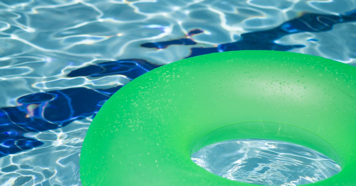 90 day holiday visa for South Korea - Green Inflatable Floatie