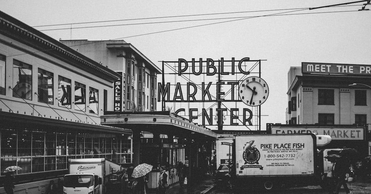 A "Pike Place Market" in Boston? - Grayscale Public Market Center Signage