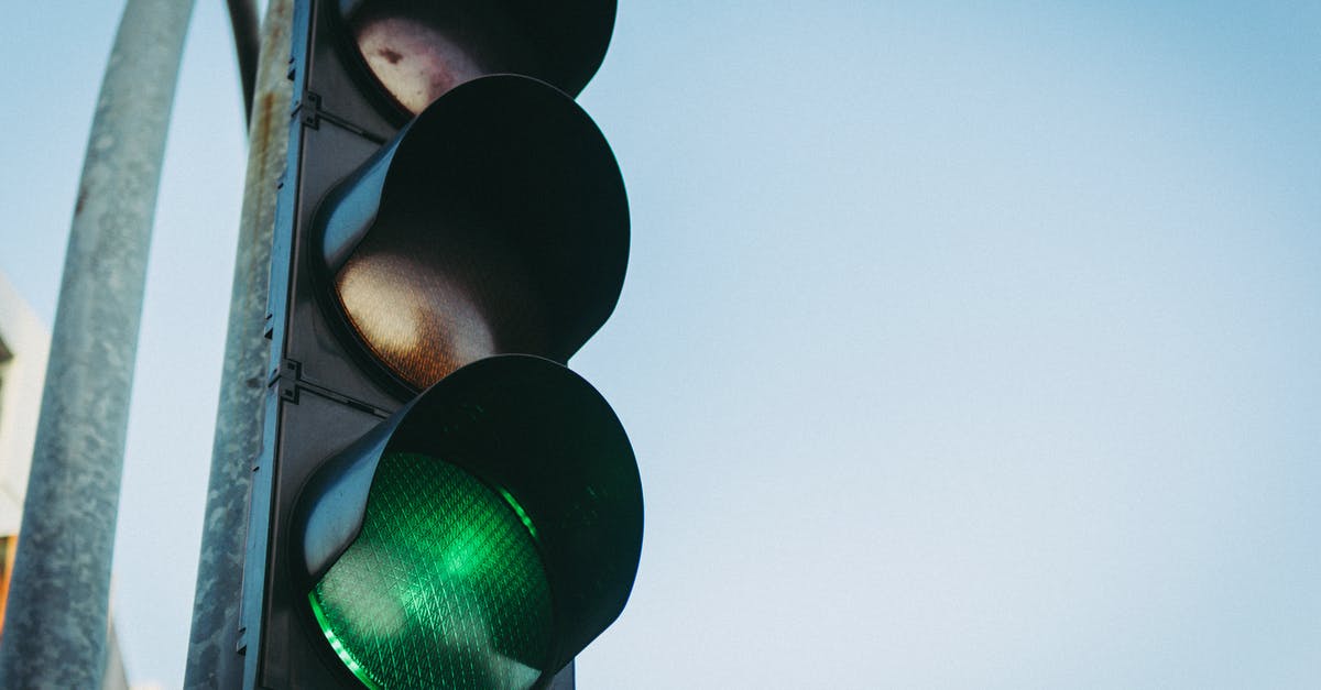 a weird "no turn on red" traffic ticket [closed] - Black Traffic Light