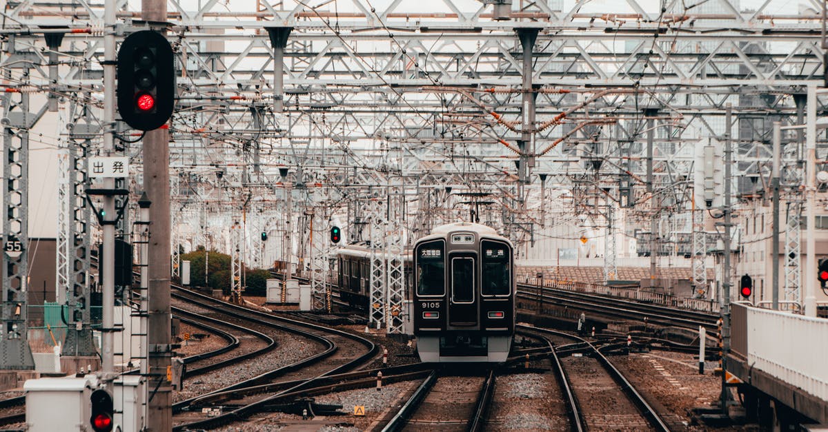 Abandoned railway stations in Japan - Black and Gray Train on Rail Tracks