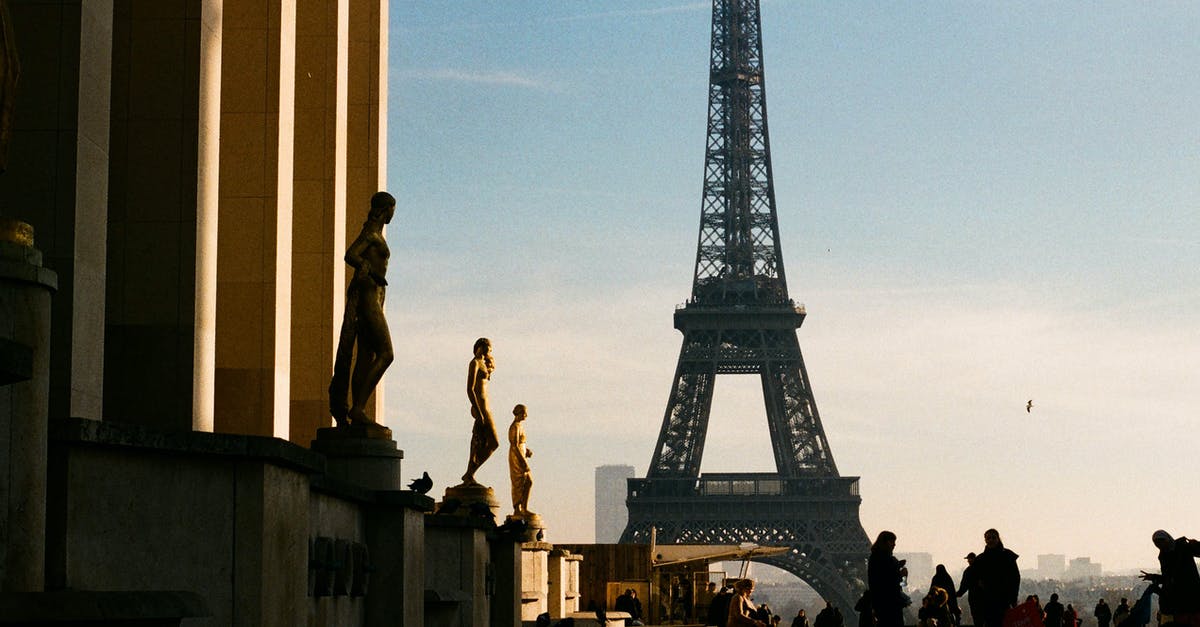 About canceled trains in France - Eiffel Tower Under Blue Sky