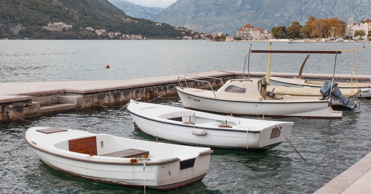 About port of entry - Schengen Visa - White and Blue Boat on Water