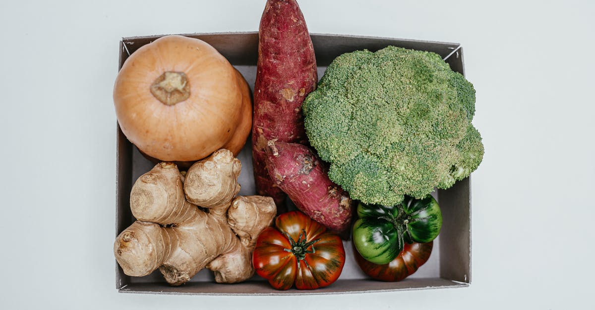 Acceptable ways to bring Fruits and Vegetables into the US - Sliced Raw Meat and Green Vegetable on White Chopping Board