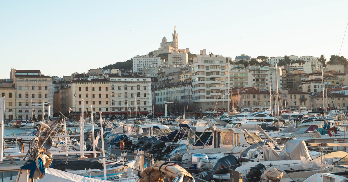 accessibility to Marseille from other parts of France - Marseille Vieux Port