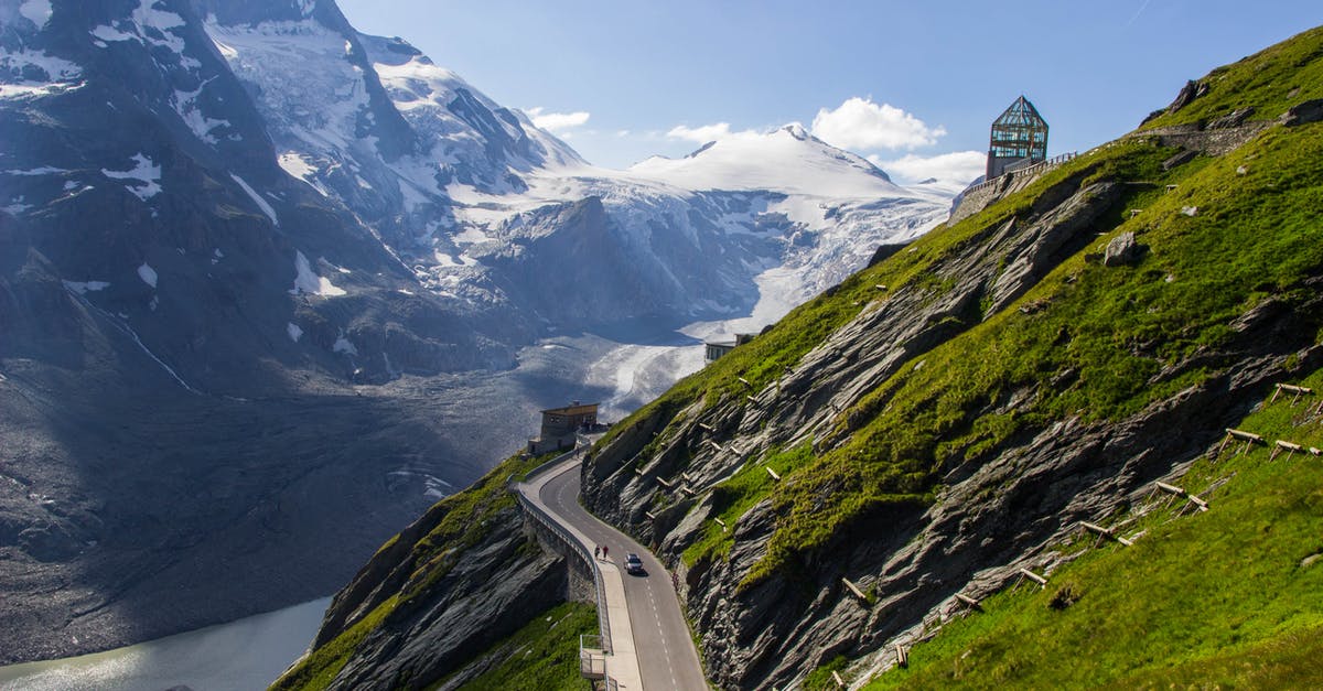 Accurate hiking maps of Austria - Road On A Mountainside