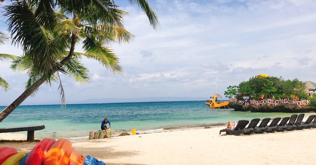 Activities in Ardennes, is there a resource or website? - Man cleaning tropical sandy beach