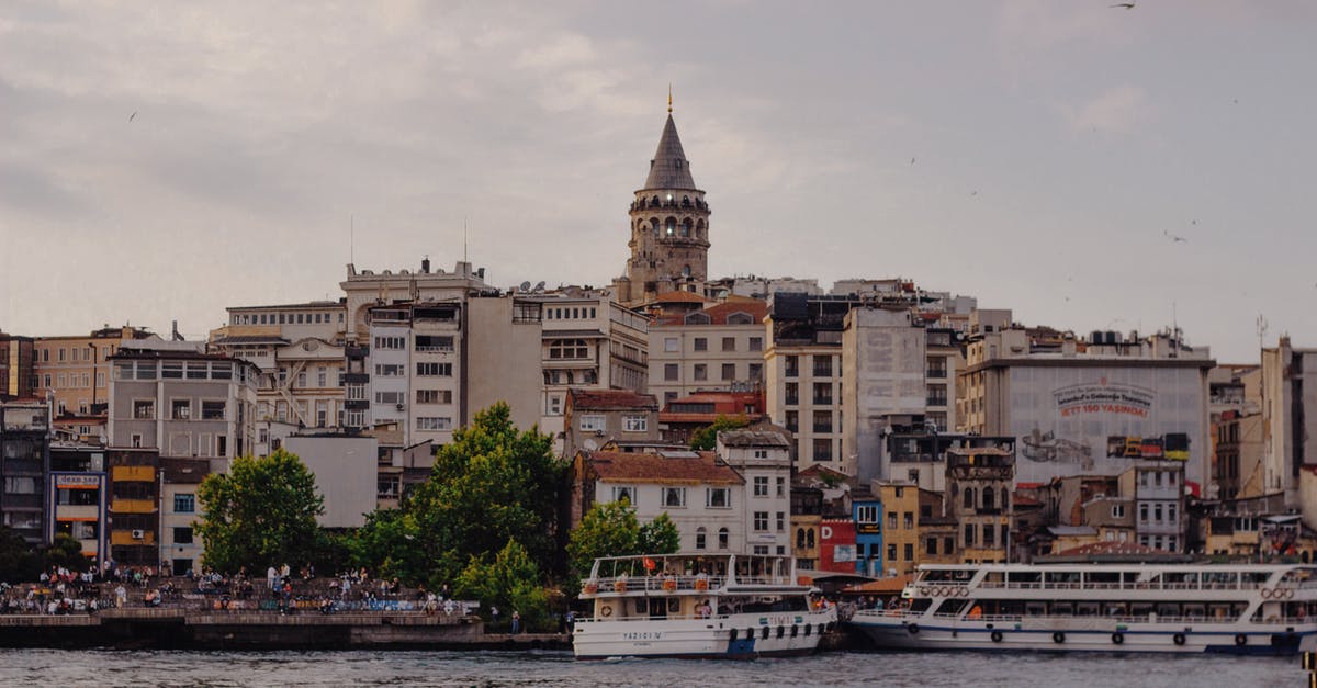 Address in Turkey eVisa - City Skyline with Galata Tower, Istanbul, Turkey