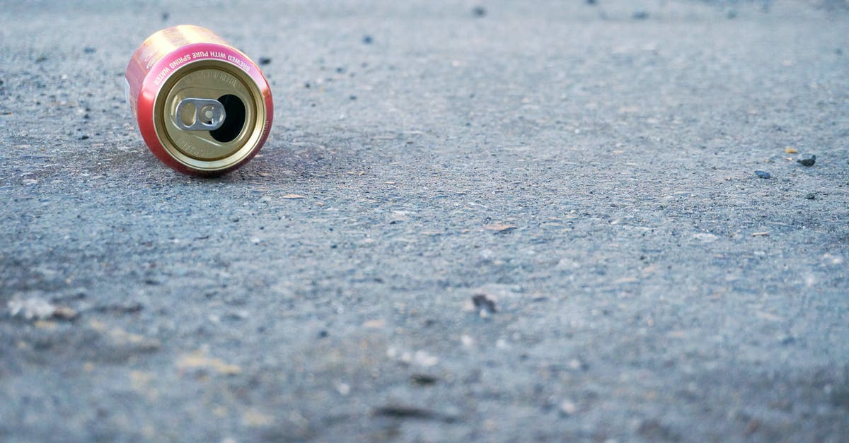 Airbnb - host wants to reduce rooms, can we get refund? - Photo of Empty Soda Can on Concrete Floor