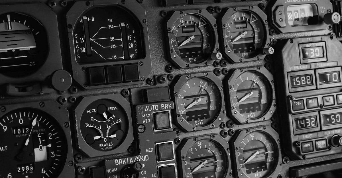 Aircraft Travel: Valid IDs [closed] - Gray Airplane Control Panel