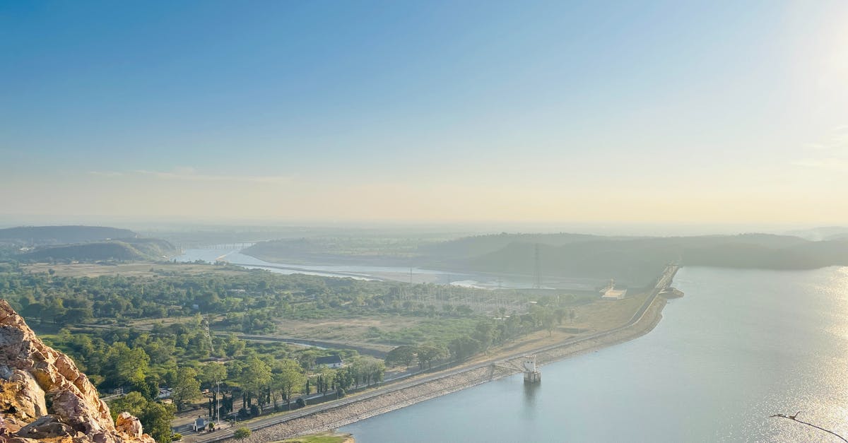 Airline weekly/monthly passes from Gujarat state to Pune, India - Landscape Photography of the Kadana Dam