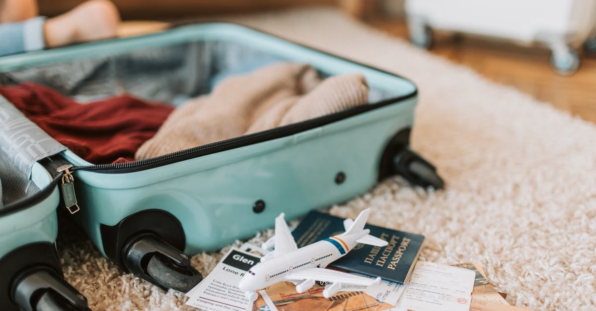 Alitalia and baggages - Black and Green Luggage Bag on Brown Carpet