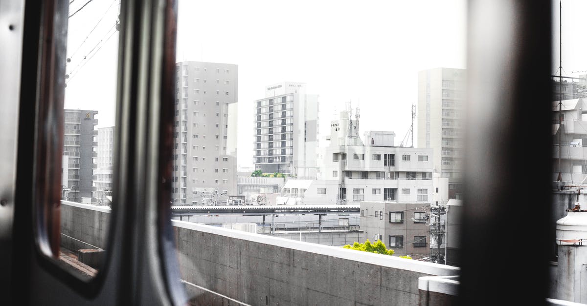 Alternative to trains in Japan - Concrete Buildings