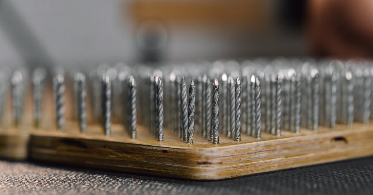 Alternative to trains in Japan - Sharp nails on Sadhu board for meditation