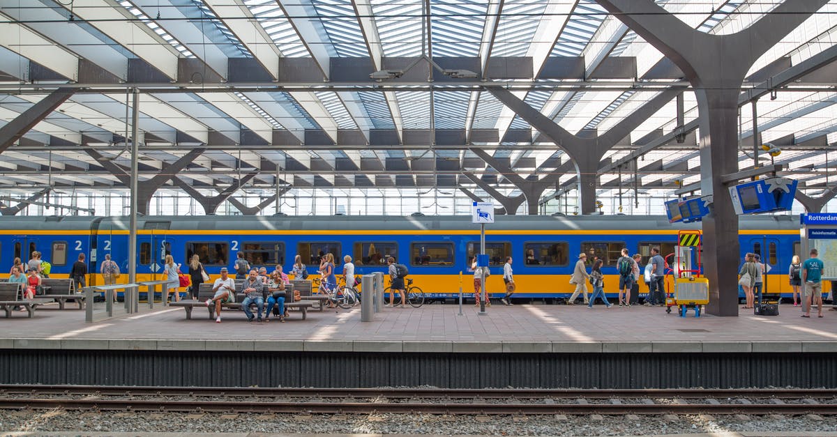 Am I allowed to transport a bycicle on the train in The Netherlands and Belgium? - People Standing Near at Train Station