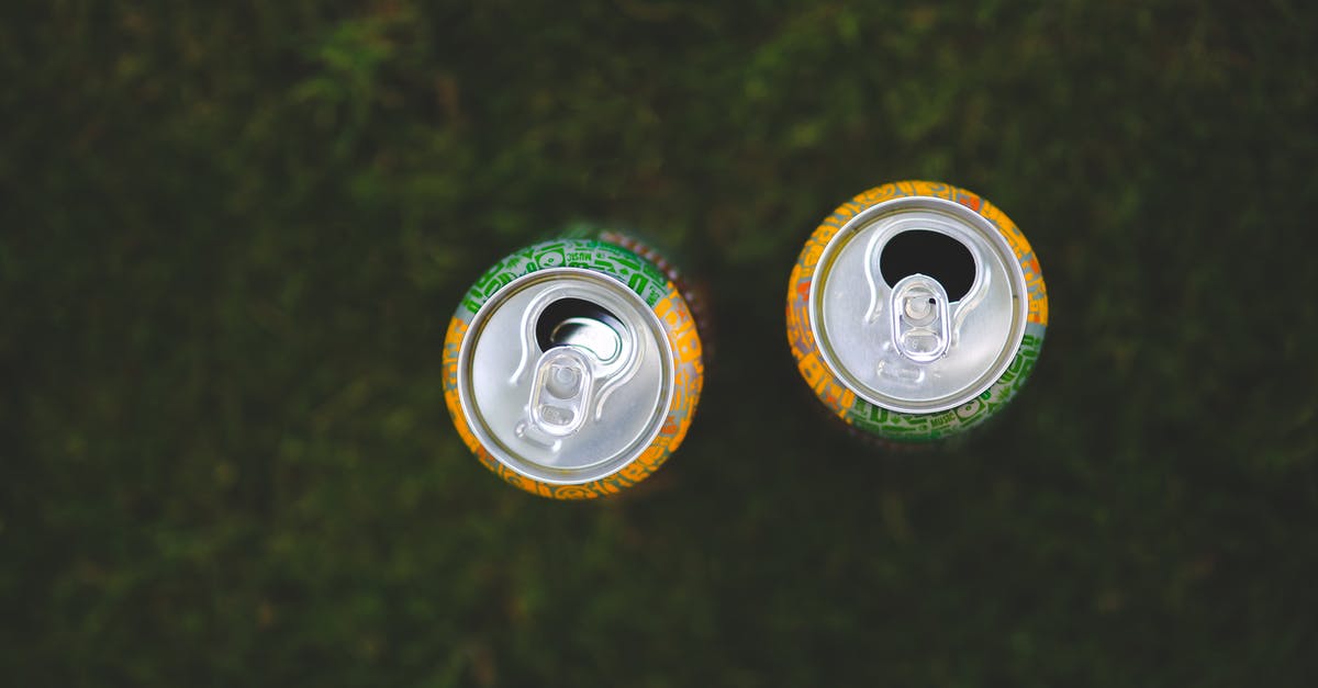 Amsterdam to Paris but drop off at Brussels with Thalys - Cans in the grass