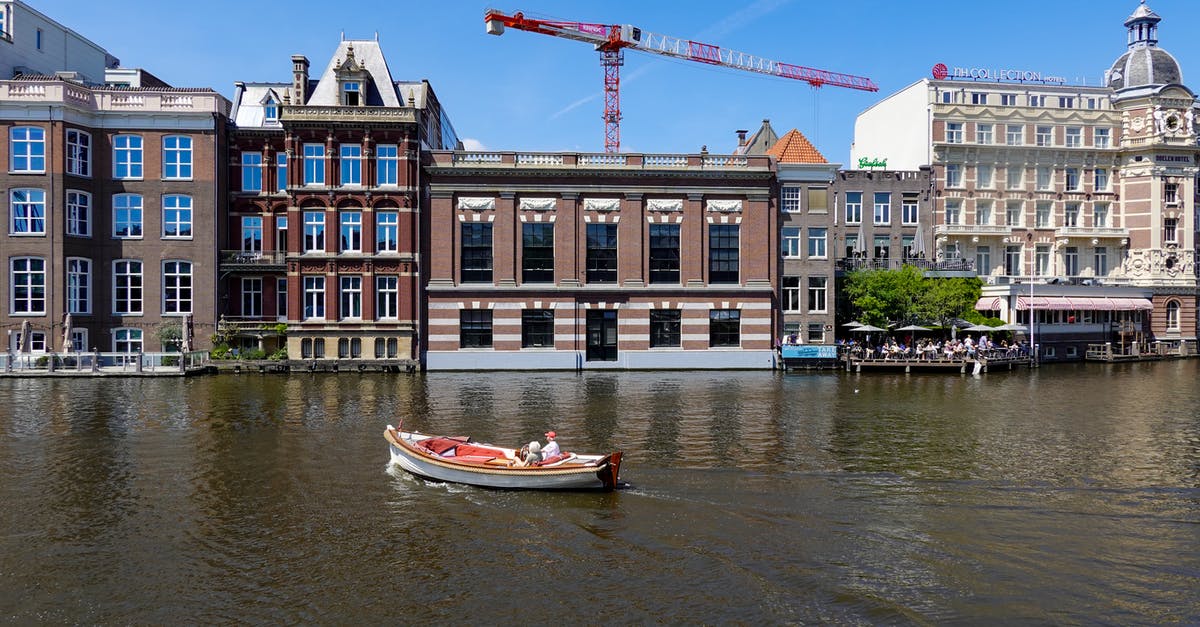 Amsterdam transit with Irish visa [duplicate] - Free stock photo of amsterdam, boats, city