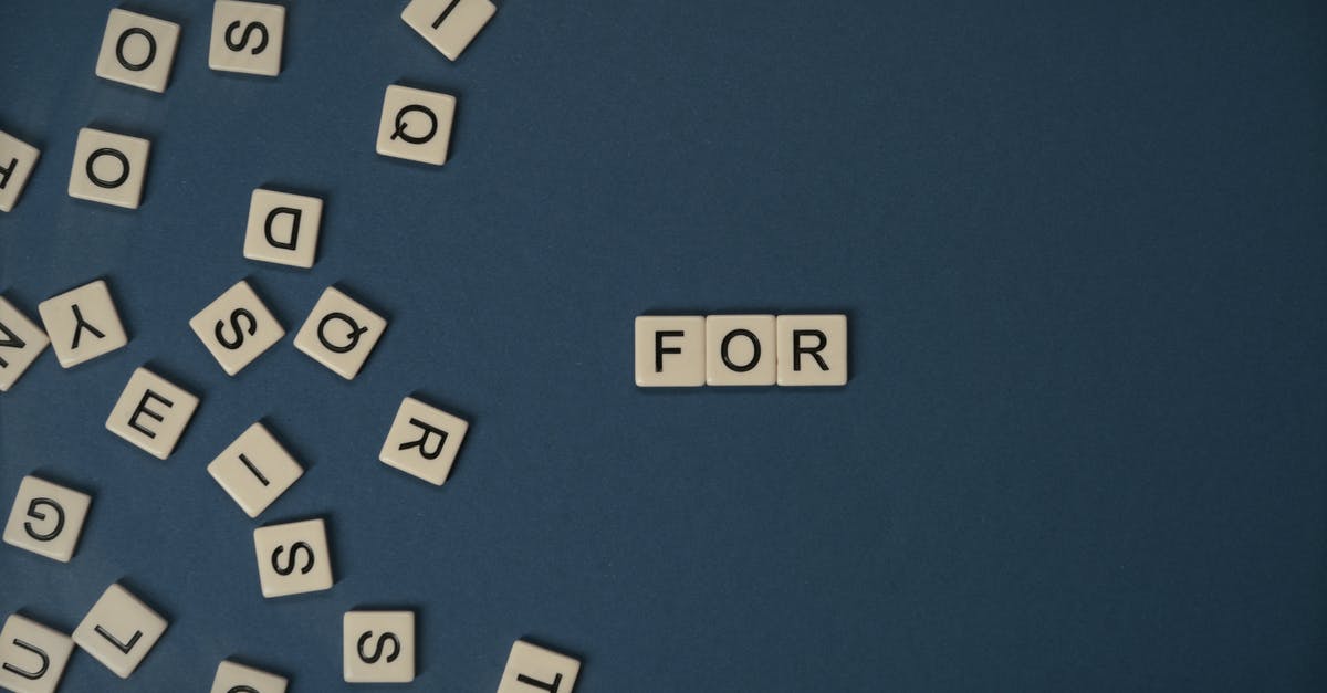 Apply for spouse visa; lost earlier refusal letters - Scrabble Tiles on Flat Surface