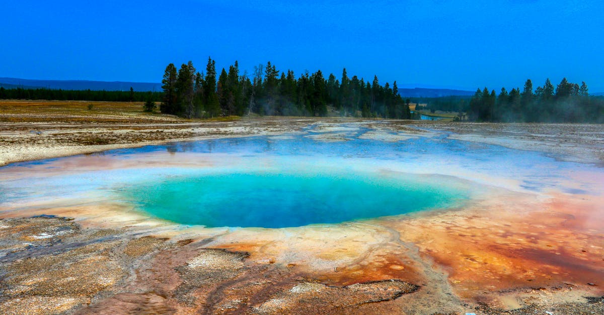 Apply for US visa question - Close Up Photo of Morning Glory Pool