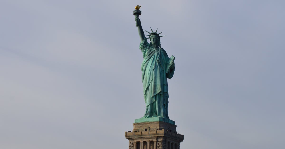 Apply for US visa question - Statue of Liberty 