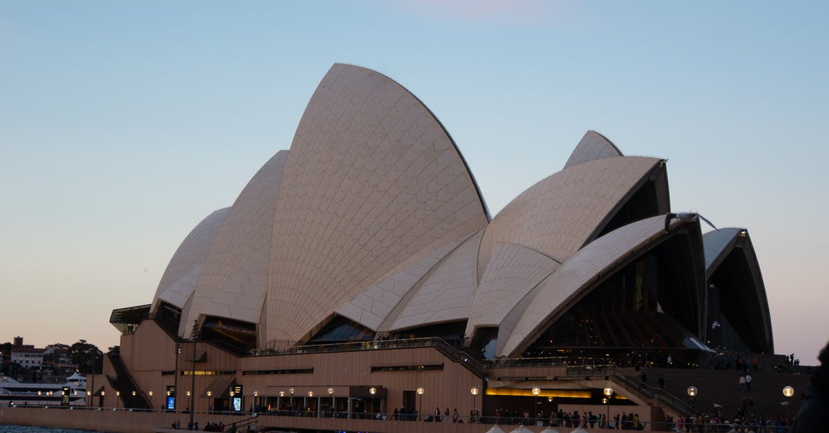 Applying Australia Tourist Visa from Bangkok, for Nepali - Sydney Opera House