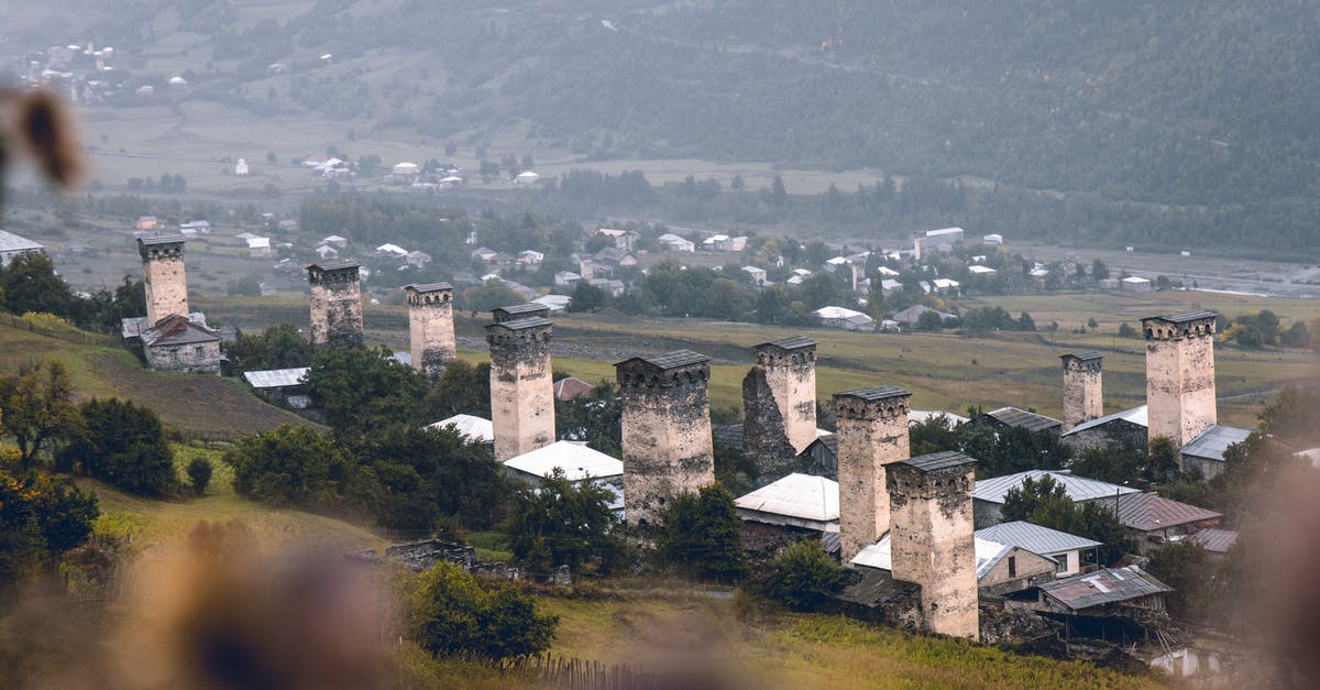 Applying for a Georgia tourism visa - Aerial Photography of Houses