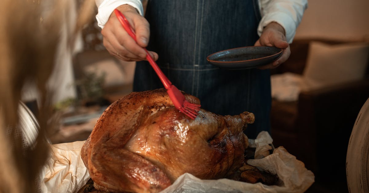 Applying UK Visit Visa Application from AU - Hand Brushing Roasted Chicken 