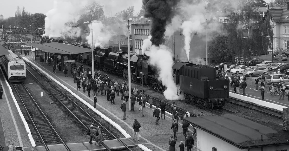 Are 5 minutes enough to switch trains at the Basel SBB train station? - Grayscale Photo of People Walking on Train Station