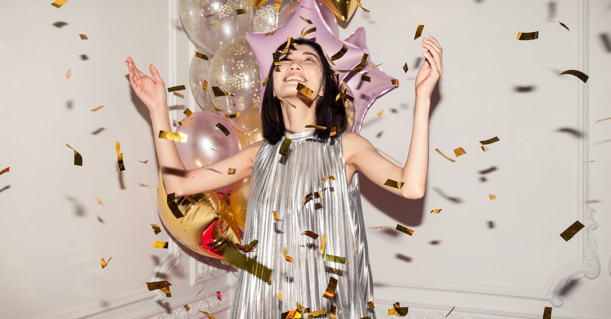 Are all attractions in Brussels/Bruges closed on May 1st holiday? - Woman Looking at Falling Confetti