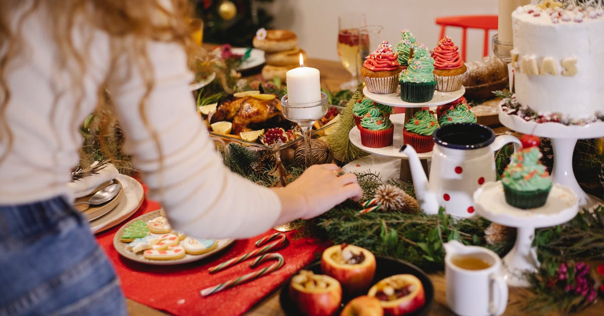 Are back-to-back working holidays in different countries possible? - Crop woman preparing stuffed apples on Christmas day