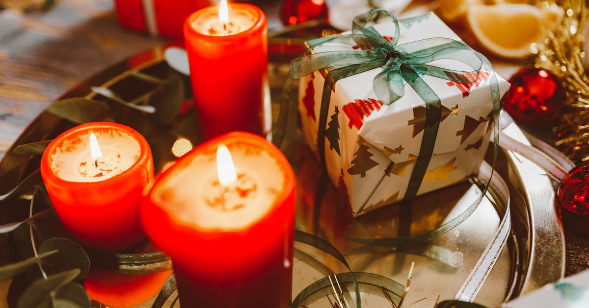 Are candles a welcome gift in China? - A Wrapped Christmas Gifts Besides the Lighted Candles