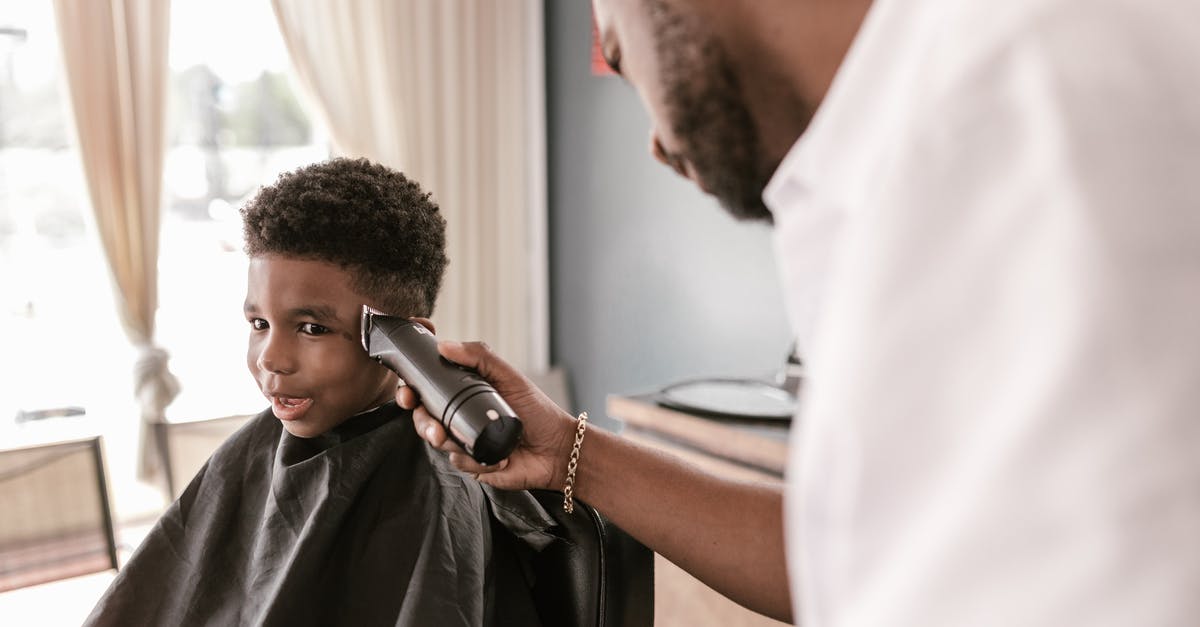 Are electric hair straighteners allowed on flights? - Boy Getting a Haircut