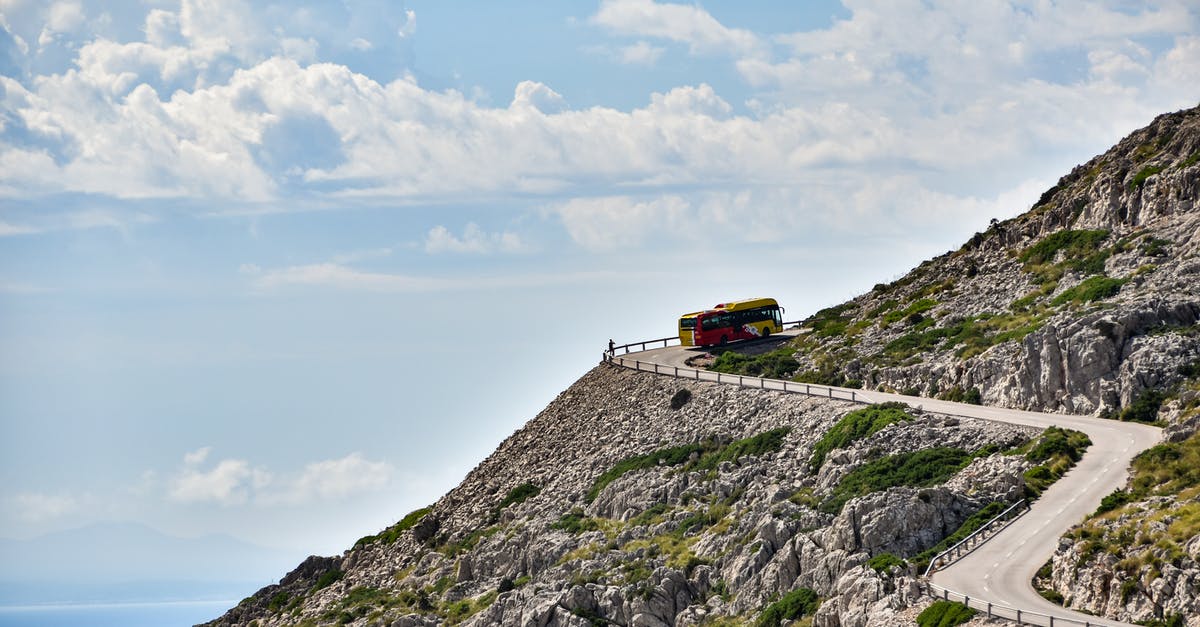 Are flights more dangerous than bus rides? - Bus Driving on a Narrow Cliff Road