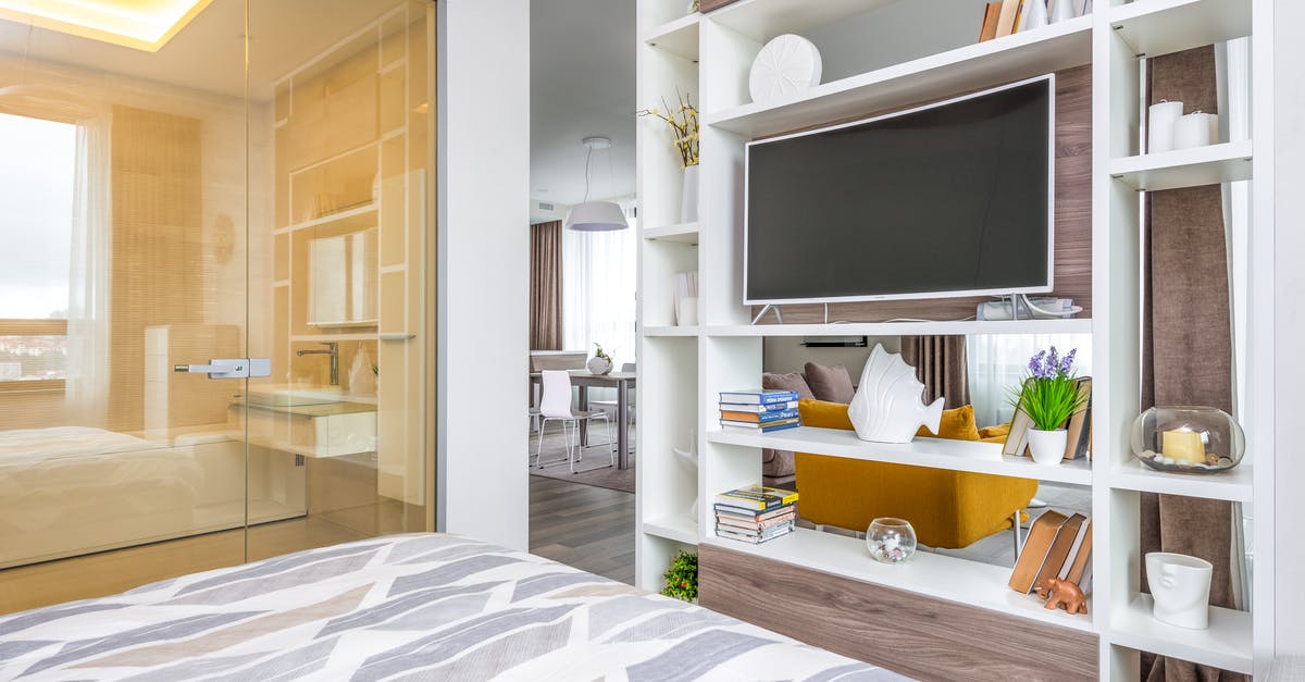 Are hotel "safes" really a joke to open? - Cozy modern apartment with living room and bedroom