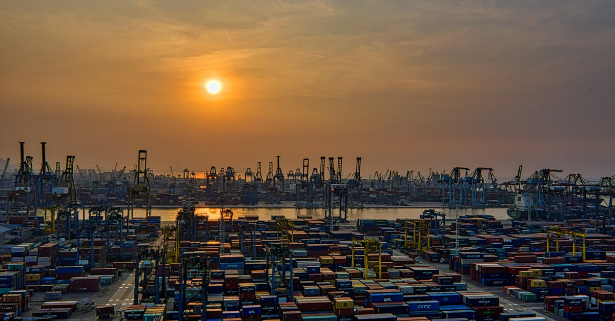 Are import duties at airport customs levied on temporary items? [closed] - Seaport during Golden Hour