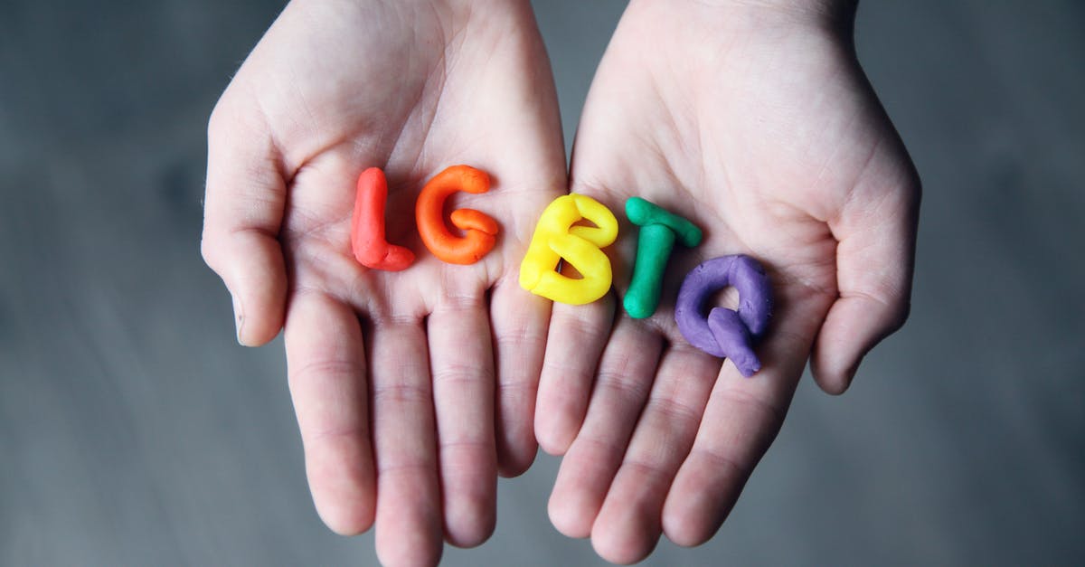 Are public saunas linked to gay culture in England? - Close-Up Photo of LGBTQ Letters on a Person's Hands