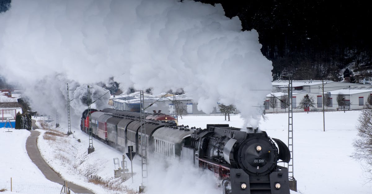 Are steam train rides safe? - Train Traveling on Snow