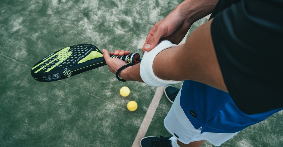 Are tennis rackets allowed in airplane cabins in the US? - Person Holding Black and Green Tennis Racket