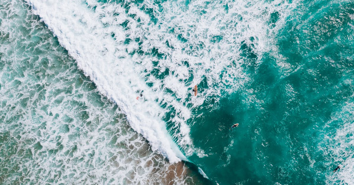 Are the beaches in Rosarito Mexico clean enough for swimming? - Few People on Sea