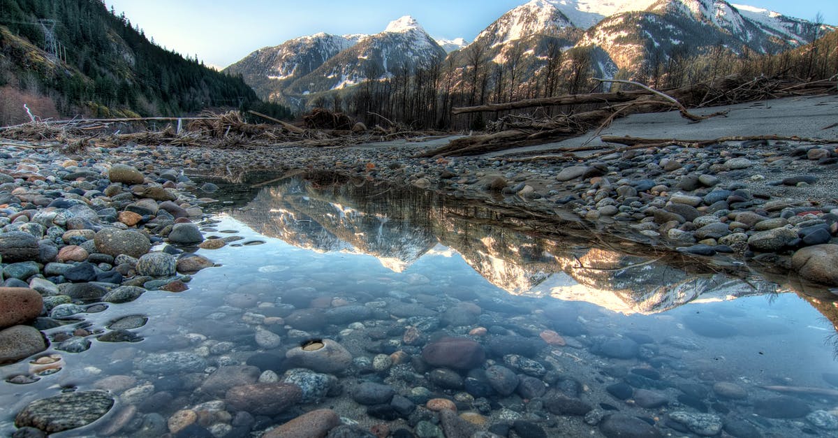 Are there any buses to Rocky Mountain House, Alberta, Canada? - Lake Pebbles Under Body of Water