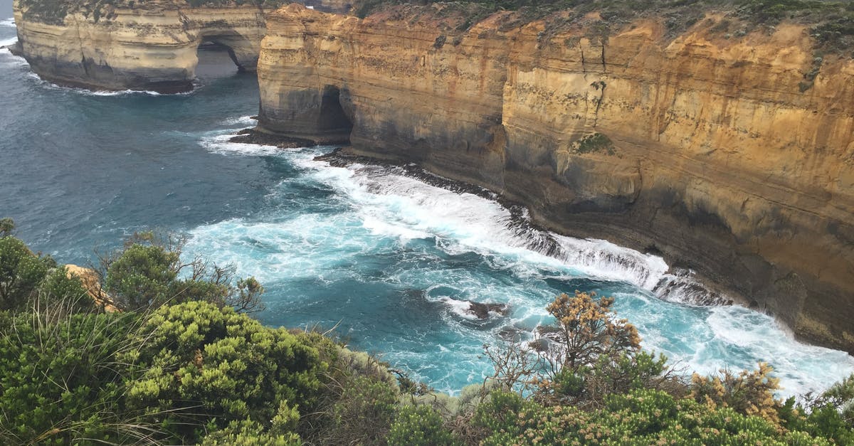 Are there any do-it-yourself penguin sighting tours on Phillip Island, Australia? - Aerial Photography of Body of Water