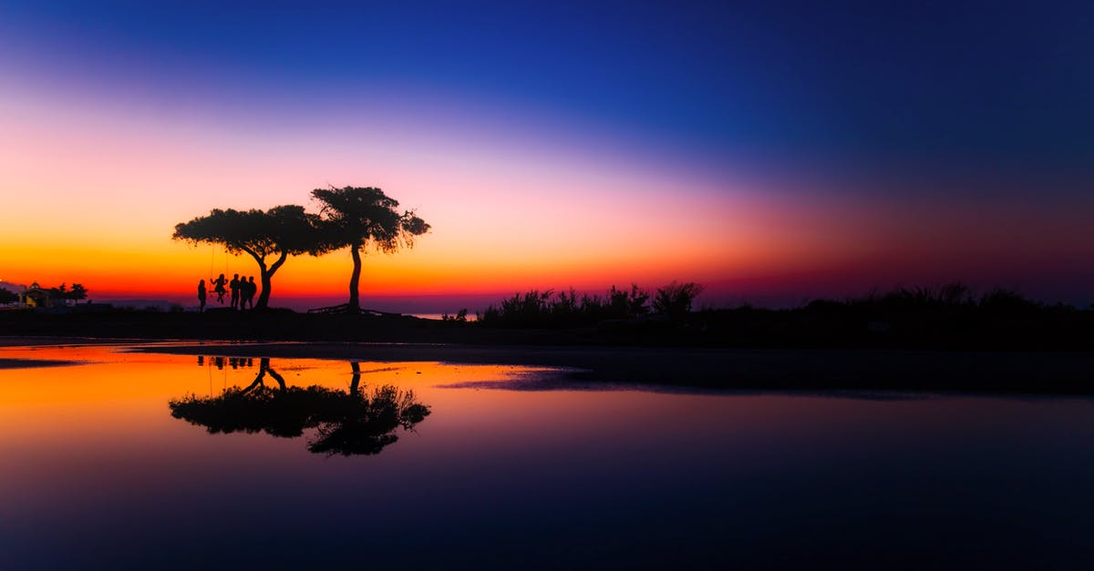 Are there any natural lakes within 3-hours of Dallas? - Reflection of Trees on Water