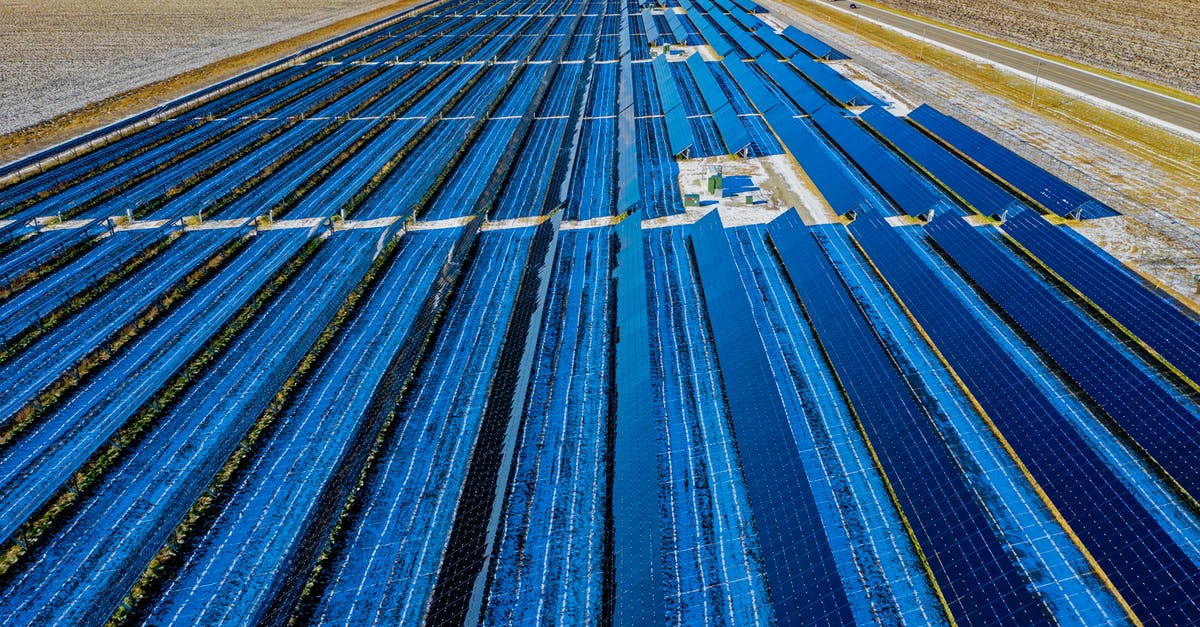 Are there any power outlets available in SNCF's Intercités de Nuit? - Aerial Photography of Blue Solar Panels