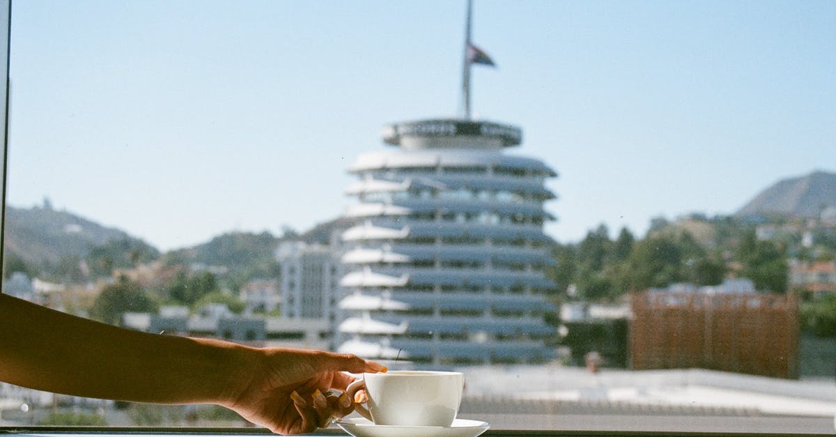 Are there any "brand" museums in Los Angeles? - Person Holding White Ceramic Teacup on White Ceramic Saucer