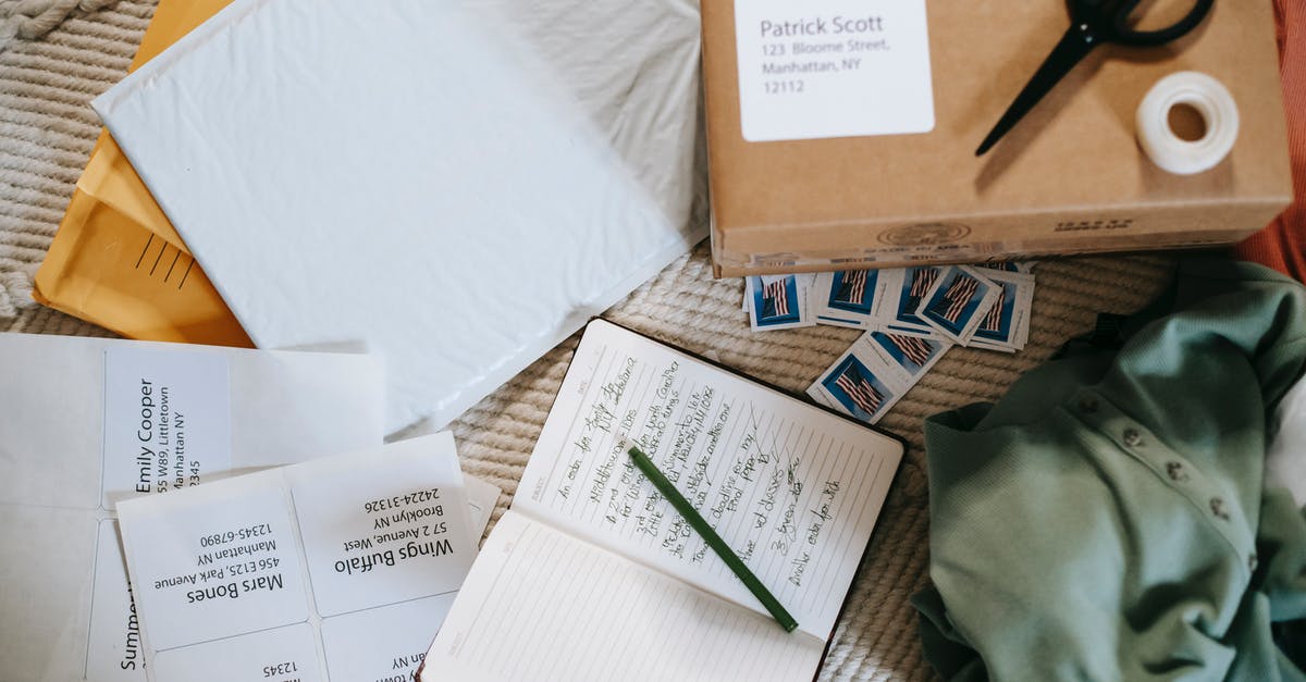 Are there any repercussions from having an Israeli stamp in my passport? - Composition of opened diary carton parcel and postage stamps Are there any repercussions from having an Israeli stamp in my passport? - Composition of opened diary carton parcel and postage stamps